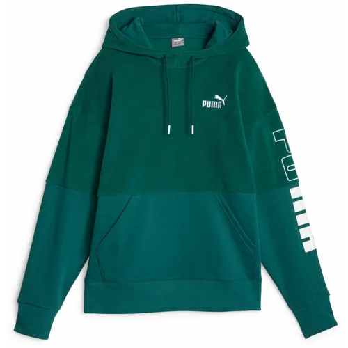 Puma Sweater majica 'POWER' zelena / žad / bijela
