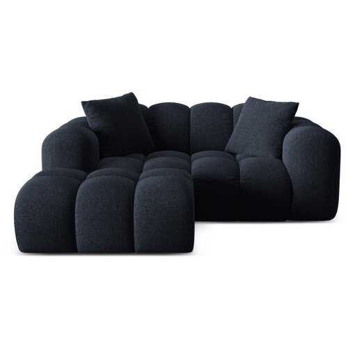 Cosmopolitan Design Tamno plava kutna garnitura od šenila (s lijevim kutom/s ležaljkom) Treno – Cijene