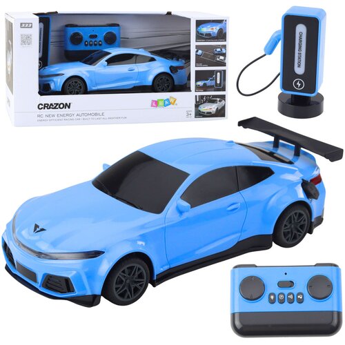  Auto na daljinsko upravljanje sa stanicom za punjenje Charging Station - plavi Cene