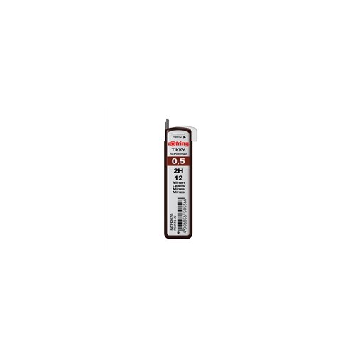 Rotring Mine za tehničku olovku 2H, 0.5 mm, 12 komada Cene