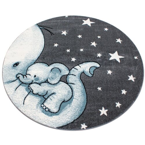 Ayyildiz Carpets Modra/siva otroška preproga ø 120 cm Kids – Cene