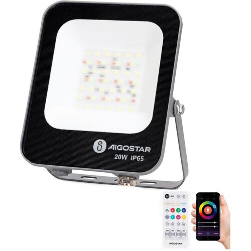 Aigostar led rgbw reflektor mesh LED/20W/230V 6500K IP65 + daljinski upravljač Cene