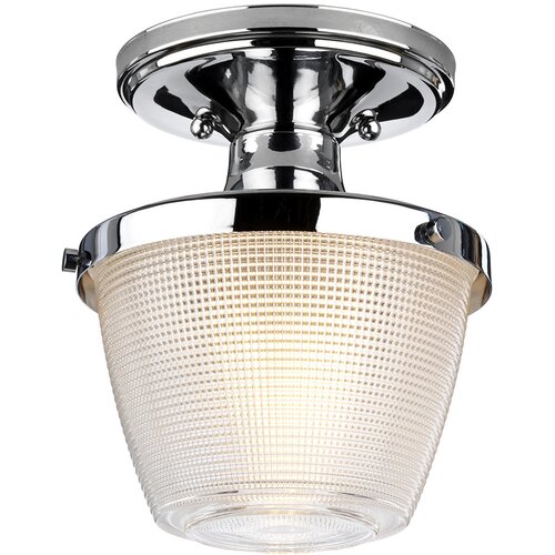 Elstead Lighting Elstead Dublin 1 delno vgradna svetilka, polirani krom, IP44, E27, (22097900) Cene