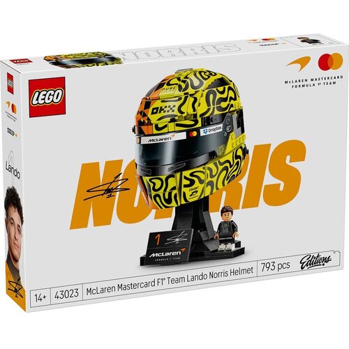 Lego Editions McLaren Mastercard F1 Team Helmet Lando Norris 43023 Slike