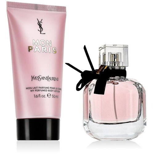 Yves Saint Laurent Mon Paris Set parfemska voda 50 ml + losion za tijelo 50 ml za ženske Slike