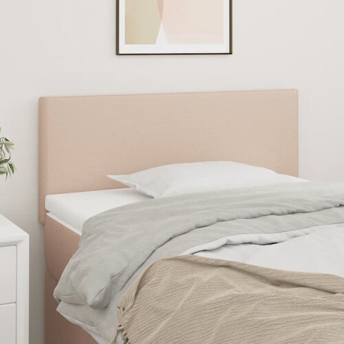 vidaXL Uzglavlje boja cappuccina 100x5x78/88 cm od umjetne kože Cijene