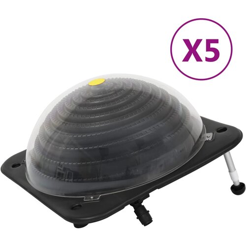  Solarni grijači za bazen 5 kom 75 x 75 x 36 cm HDPE aluminijski Cene