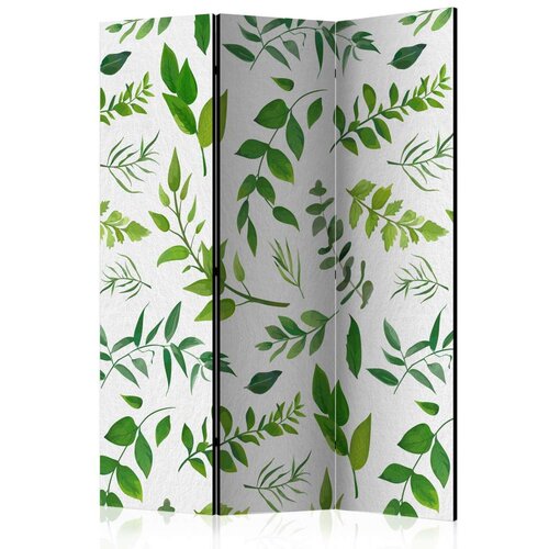 Paravan u 3 dijela - Green Twigs [Room Dividers] 135x172 Slike