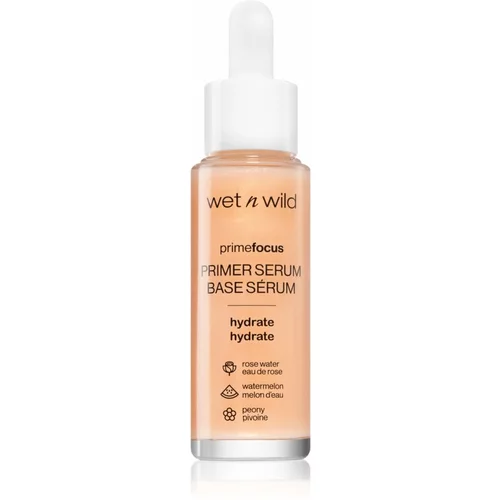 Wet N Wild prime focus primer serum hidratantna i posvjetljujuća podloga za make-up u serumu 30 ml za žene