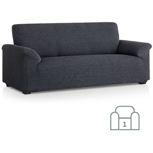 SOFA raztegljiva stretch prevleka za enosed - fotelj 70-100 cm črno-bela (siva) eu kvaliteta Cene
