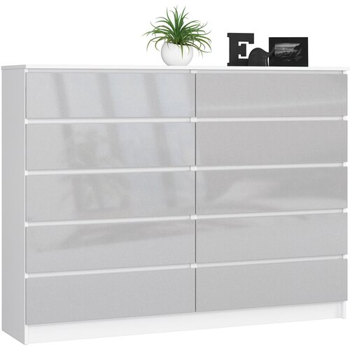 AKORD KOMODA K160 10SZ CLP METALIK POŁYSK, (21703270) Cene
