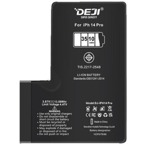  Baterija DEJI (Bez IC konektora) za iPhone 14 Pro (3510 mAh) HC Slike