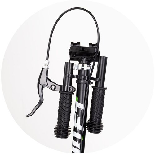Chipolino romobil s ručnom kočnicom do 100kg SWIFT Black Slike