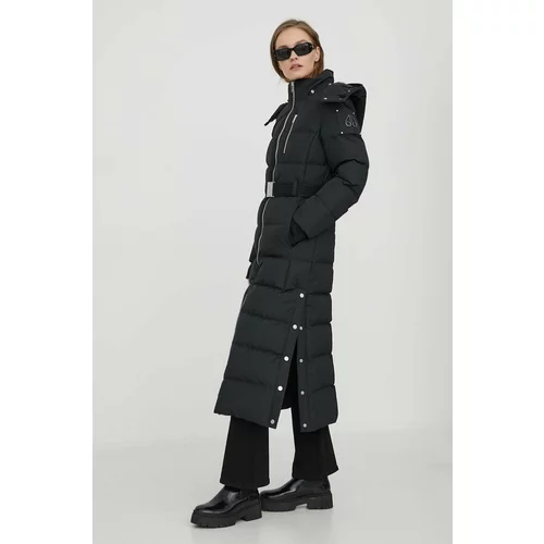 Moose Knuckles Pernata jakna za žene, boja: crna, za zimu
