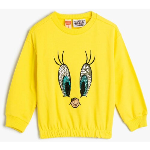 Koton Baby Girl Yellow Sweatshirt Cene
