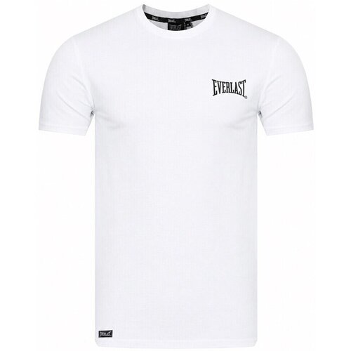 Everlast Majice s kratkimi rokavi EL014BIAY Bela Cene