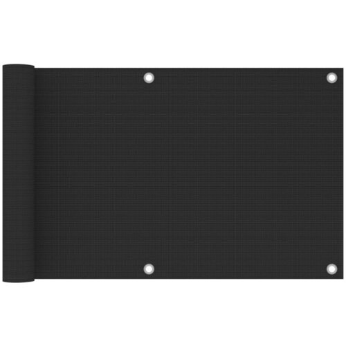vidaXL balkonski zastor HDPE 75 x 500 cm antracit Cijene