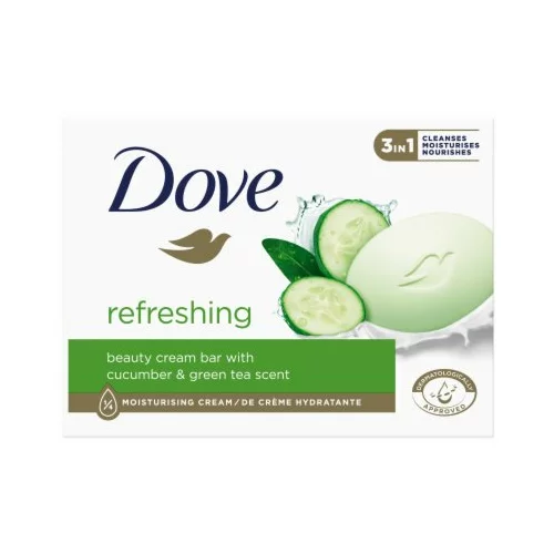 Dove Refreshing Beauty Cream Bar tvrdi sapun 90 g za ženske