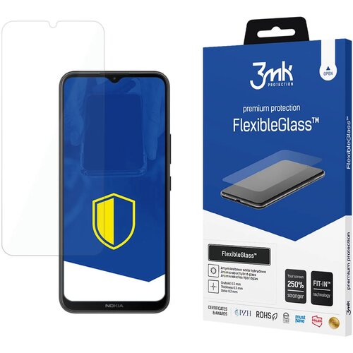 3mk HIBRIDNO STEKLO FLEXIBLEGLASS ZA ZA&amp;Scaron;ČITNI OVITEK NOKIA C21 PLUS, (21999959) Slike