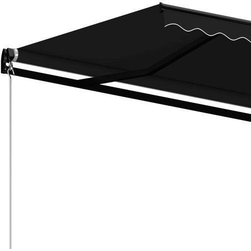  Tenda na ručno uvlačenje 400 x 350 cm antracit Slike