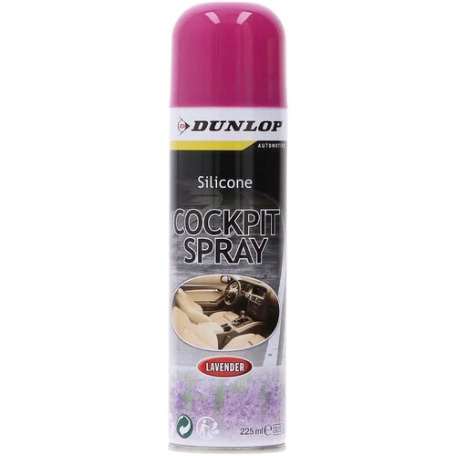 Dunlop Sprej 225 ml Čistilo za kokpit avtomobila Di&amp;scaron;ava sivke, Lavanda, (5000310655) Slike