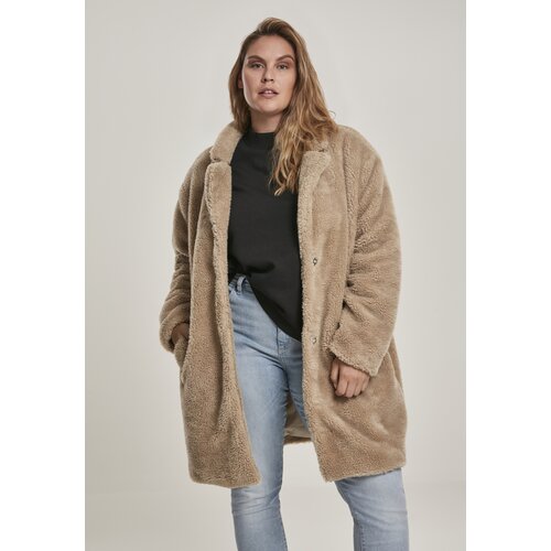 Urban Classics Women's Oversized Sherpa Coat Sand Cijene