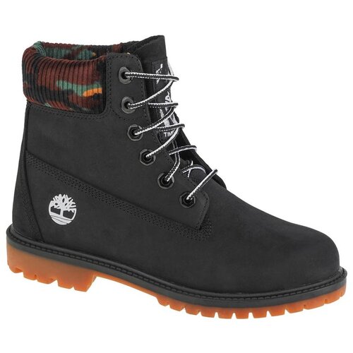Timberland Gležnarji z vezalkami 'Heritage' rjava / svetlo rjava / jelka / črna / bela Cene