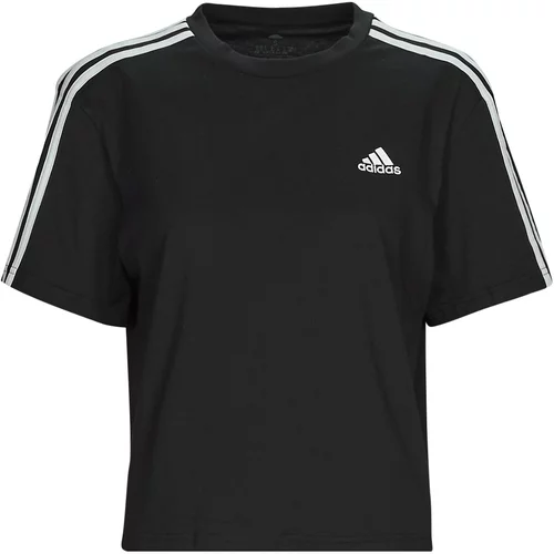 Adidas Majice s kratkimi rokavi 3S CR TOP Črna