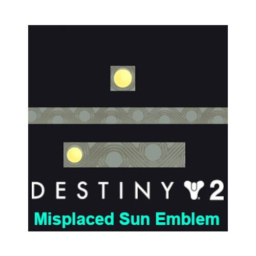 Destiny 2 Misplaced Sun Emblem (DLC) Official Website Key GLOBAL Slike