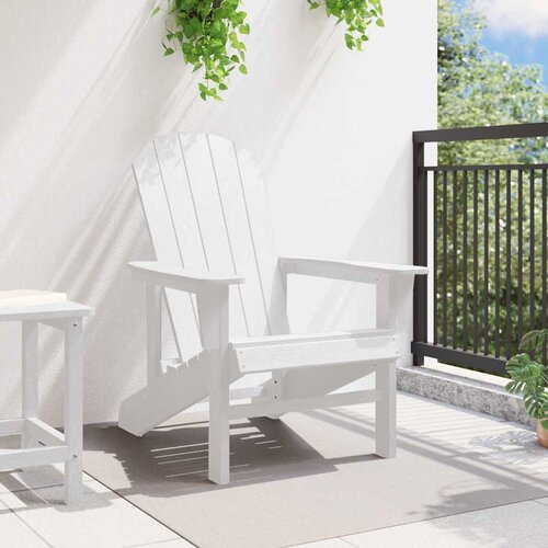  Adirondack stolica Bijelo 82 x 74 x 92 cm HDPE Slike