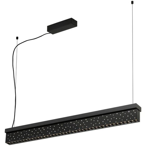 Eglo LED viseća lampa AUROTONELLO crna sa kristalima 117 cm 39826 Cene
