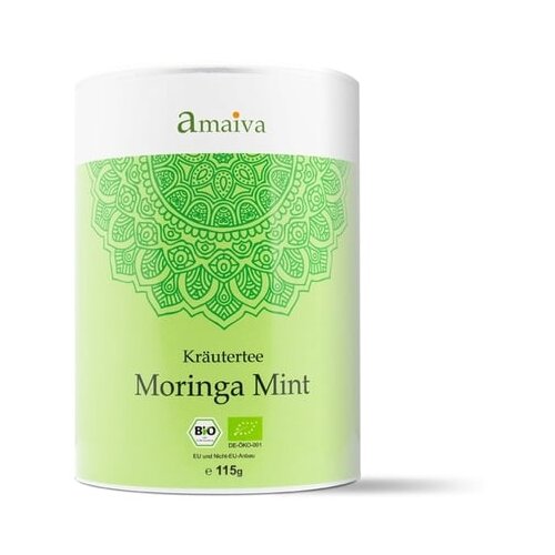 Amaiva bio moringa čaj &amp;raquo;Mint&amp;laquo; Slike