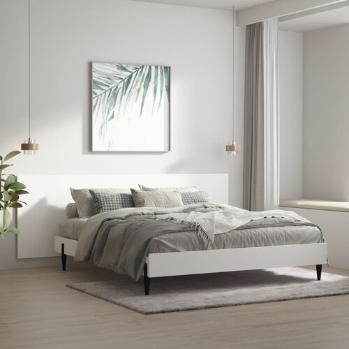  Uzglavlje za krevet bijelo 240x1,5x80 cm od konstruiranog drva Cijene