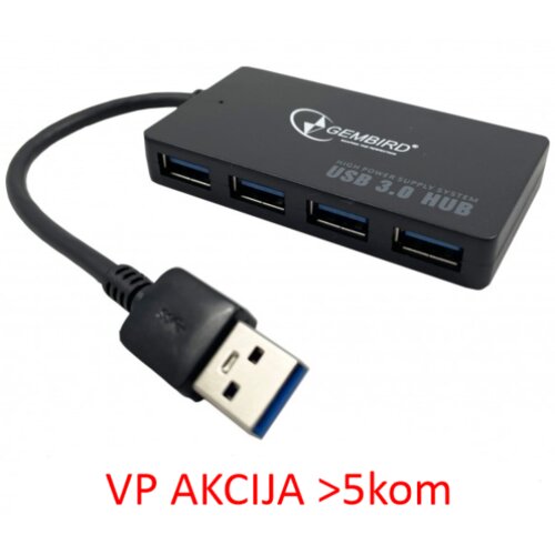 Gembird USB Hub UGB-U3P4-03 USB 3.0 4-port Cene