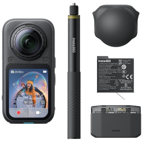 Insta360 akciona kamera X6 essentials bundle midnight black (cinsabxa) Slike