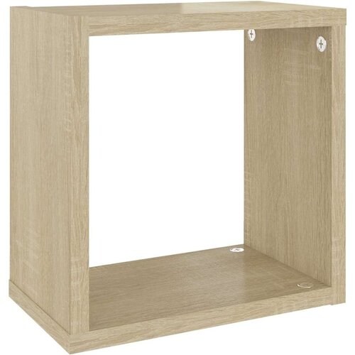  Kockaste zidne police 6 kom boja hrasta sonome 26 x 15 x 26 cm - sonoma hrast 26 x 15 x 26 cm 6 1 Slike