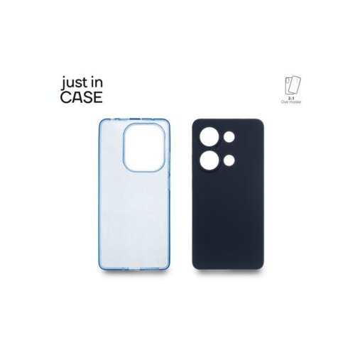 Just In Case 2u1 extra case mix plus paket maski za telefon redmi note 13 pro 4g plava ( MIX325BL ) Slike