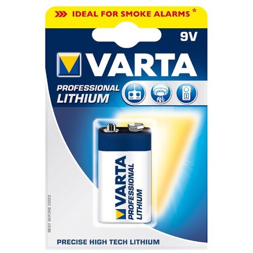 Varta Professional Lithium baterija 9V / E-Block, 1 kos Cene