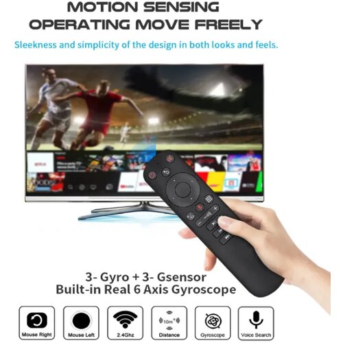  GMB-G50S AIR MOUSE Voice Remote Control, Gyroscope, Wireless Mini Keyboard, with IR Learning Cene