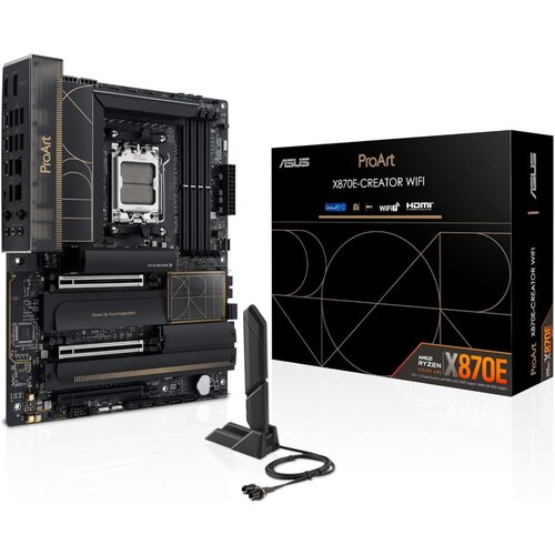 Asus PROART X870E-CREATOR WIFIX870E, AM5; 4xDDR54x M.2;4xSATA,HDMI,11x USB, RAID,ATX Cijene