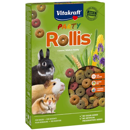 Vitakraft Rollis Party za glodavce - 2 x 500 g Cijene