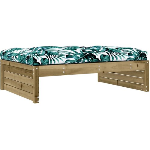  Vrtni tabure 120 x 80 cm od impregnirane borovine Slike