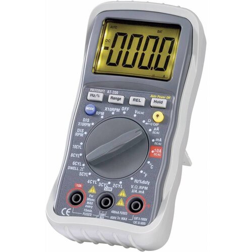 Voltcraft Ročni multimeter, digitalni AT-200 kalibracija narejena po: delovnih standardih, (5000300527) Cene