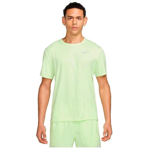 Nike Majice s kratkimi rokavi T-shirt Dri-Fit UV Miler Rumena Cene