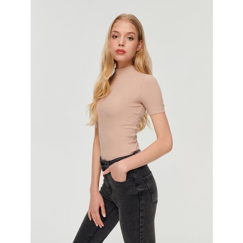 House - Bluza uspravna ovratnika - Bež Slike