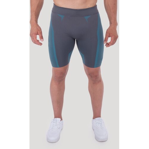 GymBeam OG1 Seamless Shorts Grey/Blue S Cijene