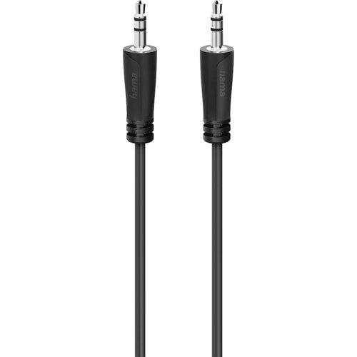 Hama 205287 0,5 m avdio kabel, 3,5 mm vtič &ndash; 3,5 mm vtič, stereo Cene