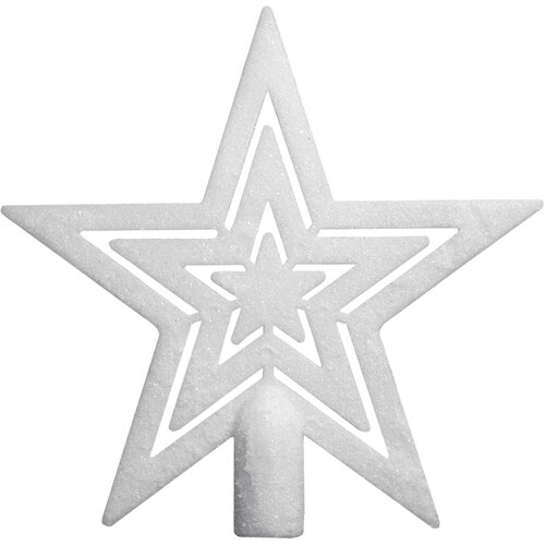 Other vrh za jelku zvezda 18 cm bela Cene