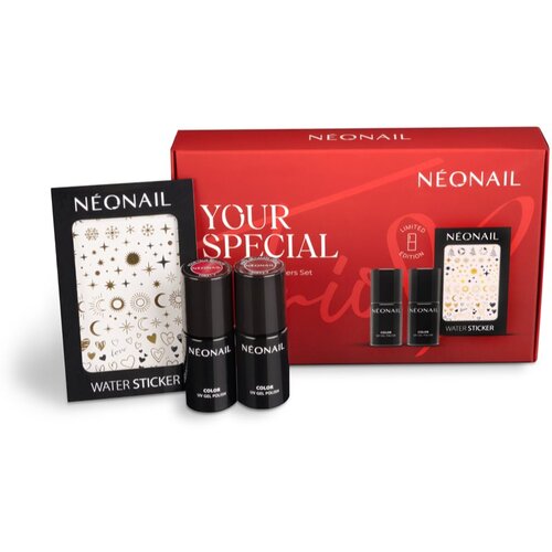 NeoNail Your Special Trio UV Gel Polish &amp;amp; Stickers Set poklon set (za nokte) Slike