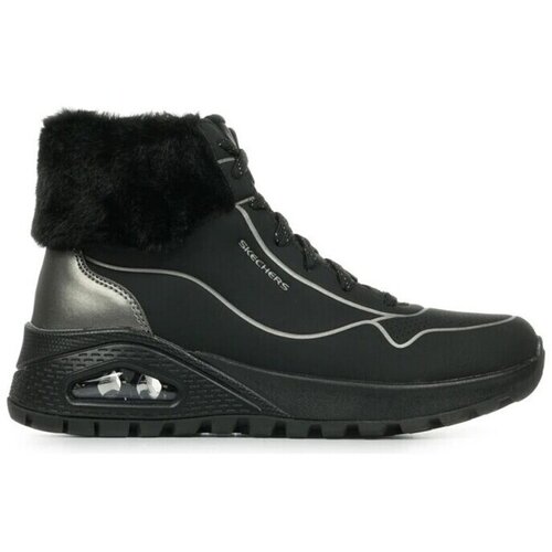 Skechers GLEŽNJAČE UNO RUGGED Crna Slike